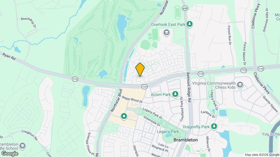 22763 Fountain Grove Square Map and Location Details