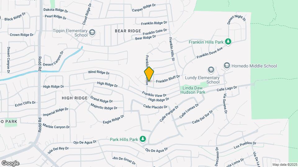 6400 Franklin Crest Drive Map and Location Details