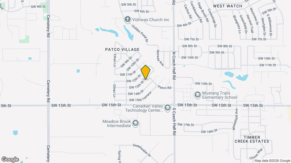 12306 SW 13th St Map and Location Details