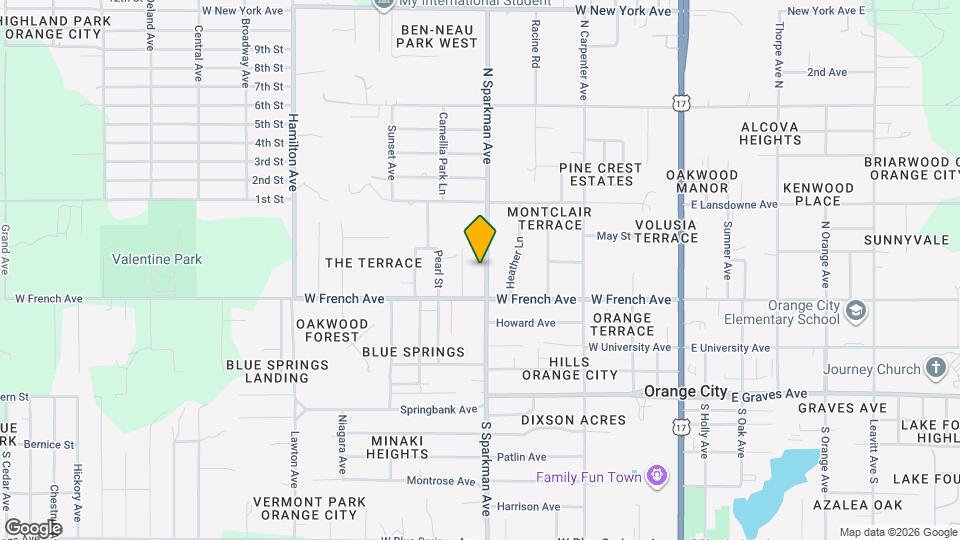 539 N Sparkman Ave Map and Location Details