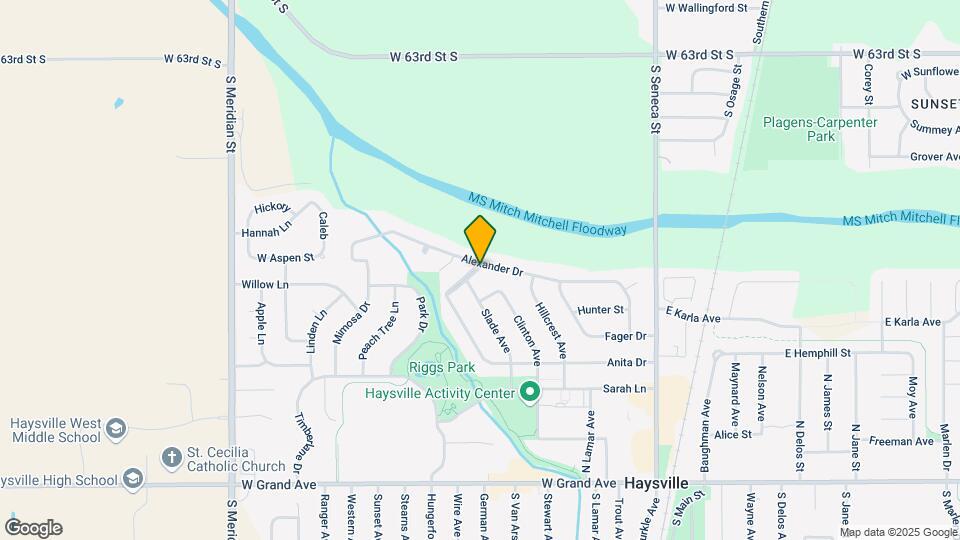 631 Alexander Dr Map and Location Details