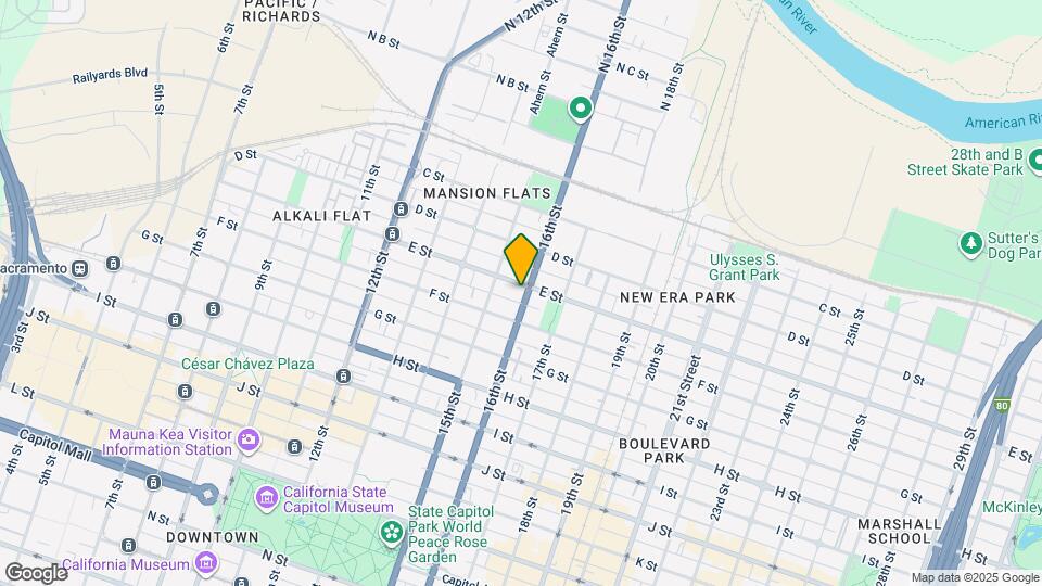 500 16th St Map and Location Details