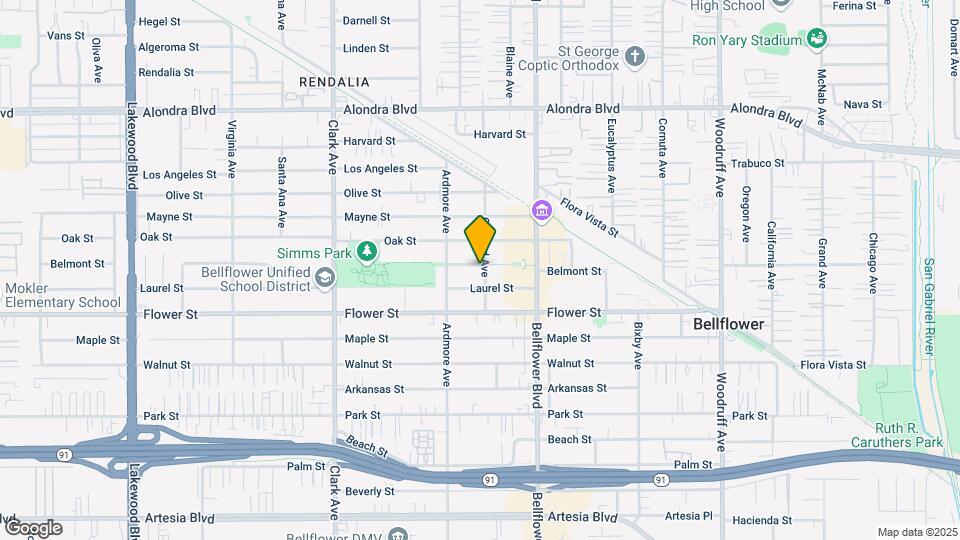 9636-9644 1/2 Belmont St Map and Location Details