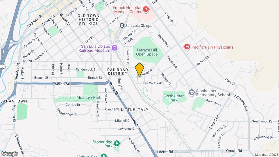 2356-2356 Bushnell St Map and Location Details