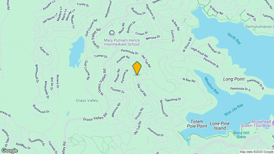 596 Pioneer Rd Map and Location Details