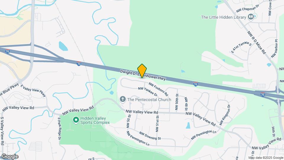 1456 NW Foxboro Rd Map and Location Details