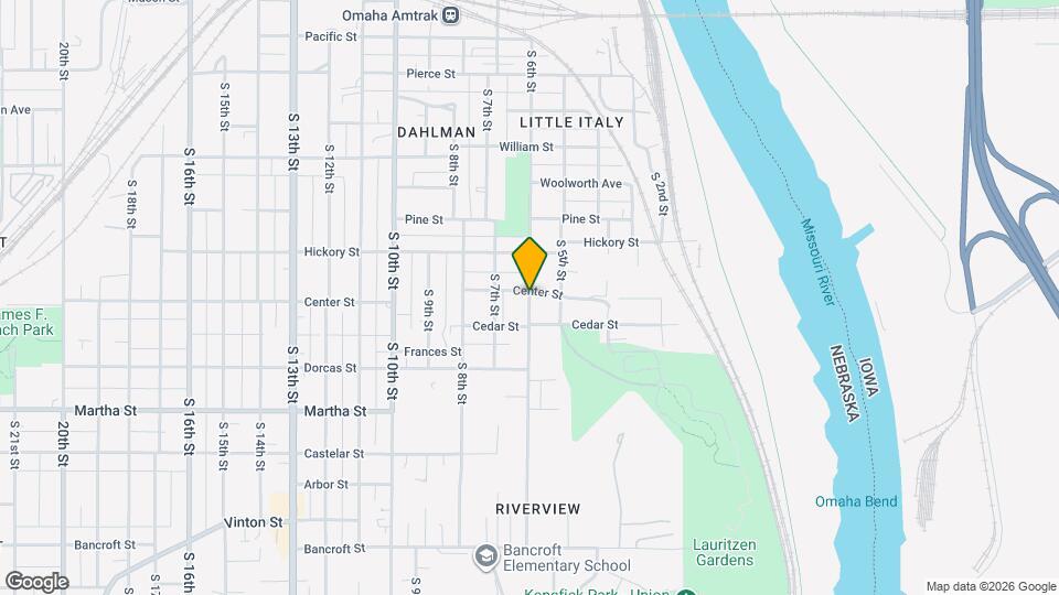 1908 S 8th St Map and Location Details