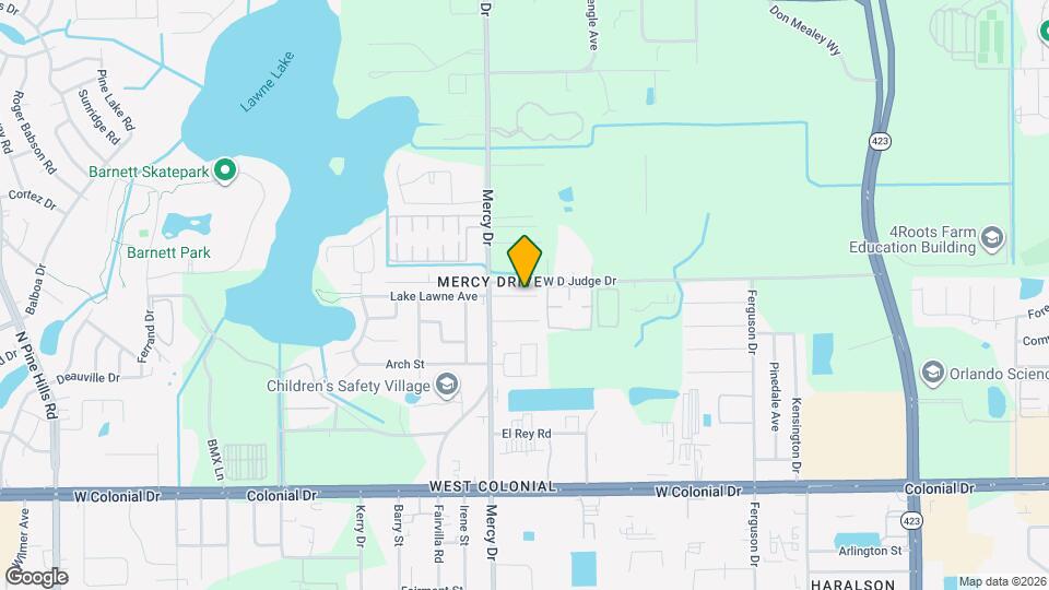 4113 Lake Lawne Ave Map and Location Details