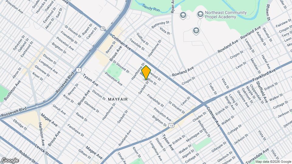 3157 St Vincent St Map and Location Details