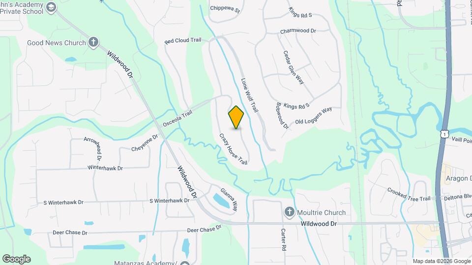 3660 Crazy Horse Trail Map and Location Details