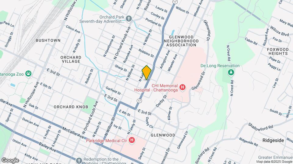 609 Dodson Ave Mapa y Detalles de la Ubicación