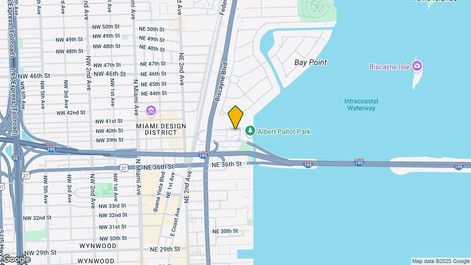 Mare Azur Design District Mapa y Detalles de la Ubicación