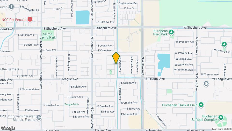 8622 N Heartland Way Map and Location Details