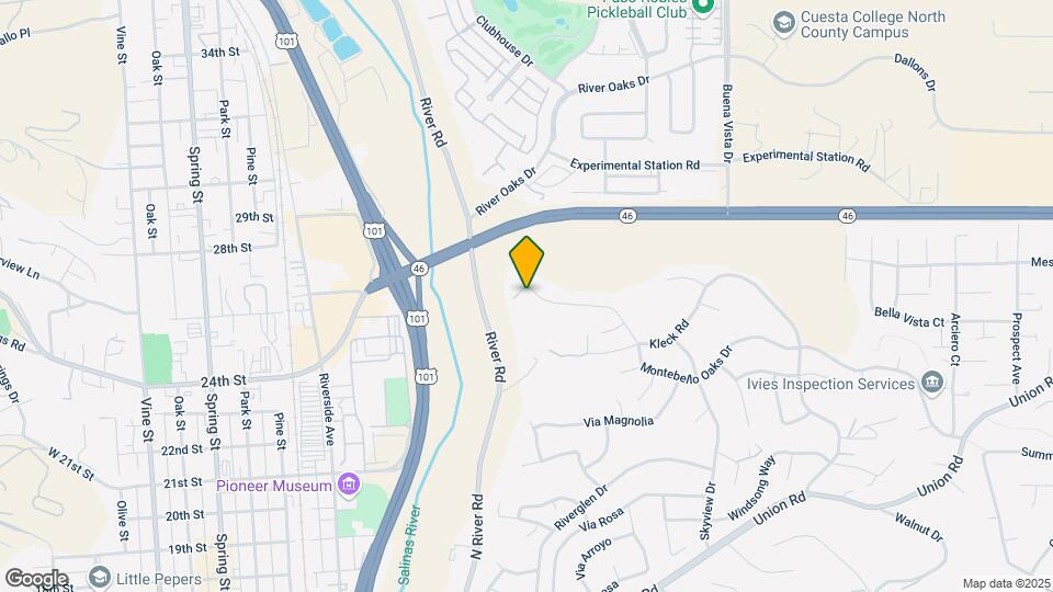 2032 Vista Oaks Way Map and Location Details
