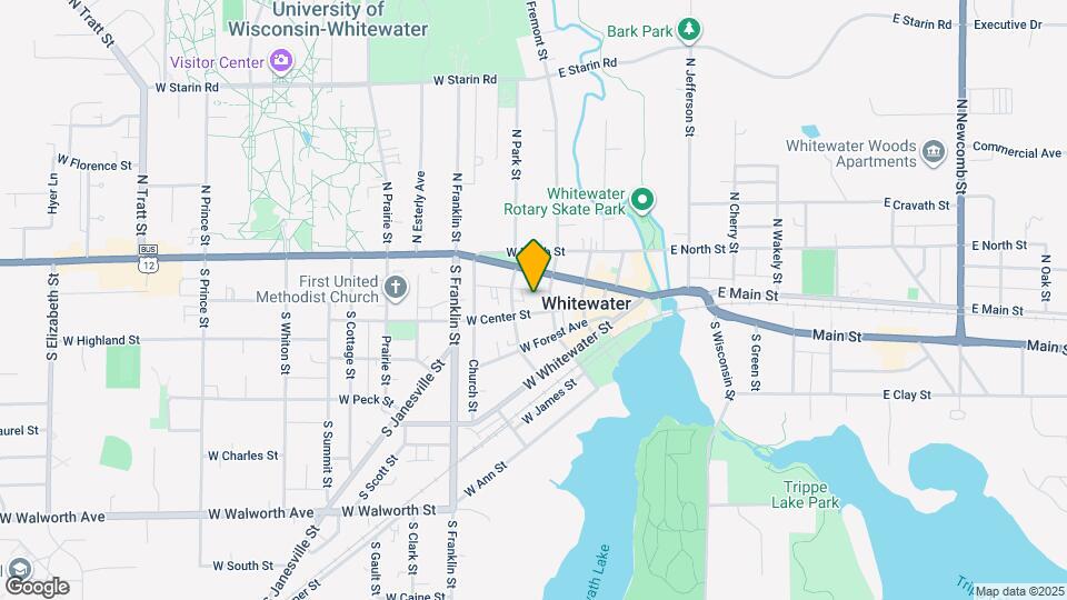 316 W Center St, Unit 316 Lower Map and Location Details