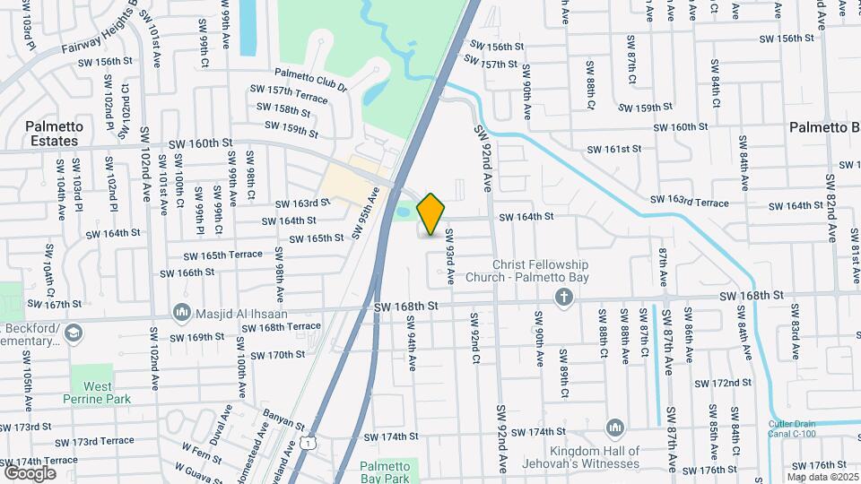 9330 SW 165th St Map and Location Details