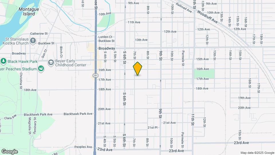 1110 17th Ave Map and Location Details