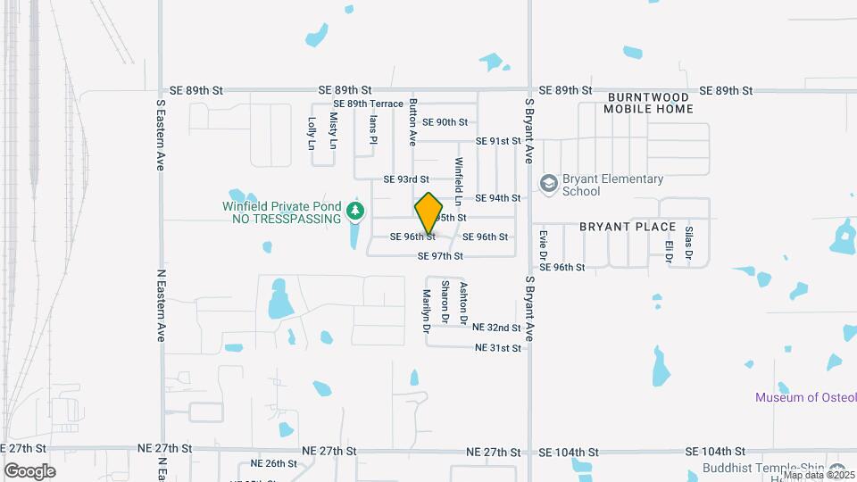 2712 SE 96th St Map and Location Details