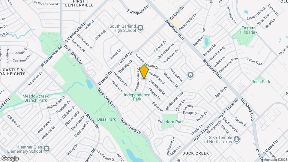 313 Georgetown Dr Map and Location Details