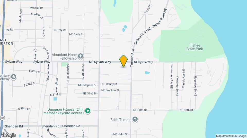 2533 NE Strassburg St Map and Location Details