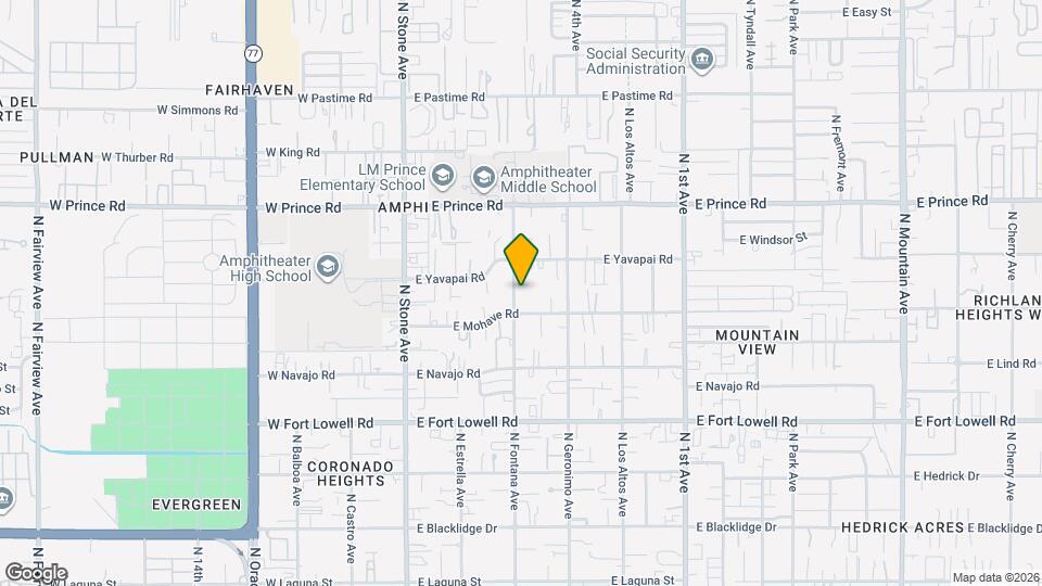 3422 N Fontana Ave Map and Location Details