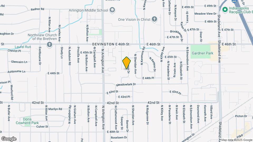 4408 Barnor Dr Map and Location Details