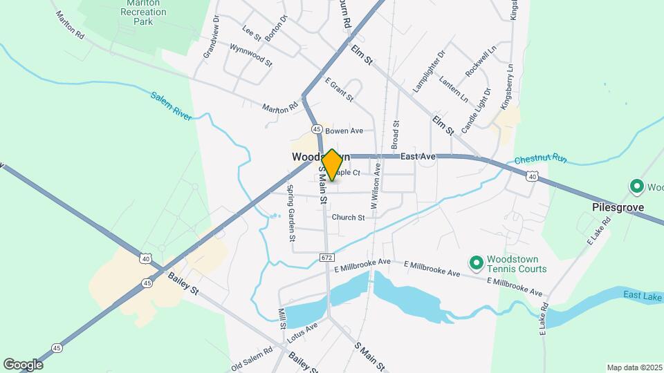 43 S Main St Map and Location Details