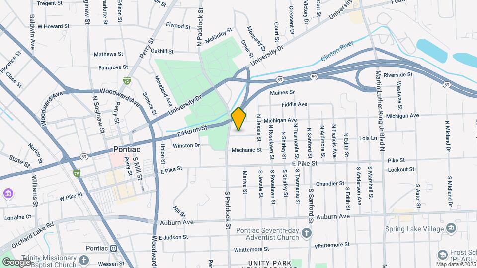 21 Bellevue St, Unit Bellevue Upper Unit Map and Location Details