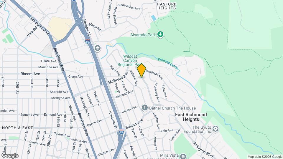 5934 Arlington Blvd Map and Location Details