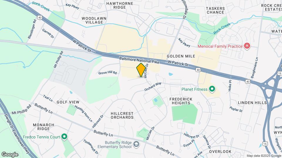 1305 Peachtree Ct Map and Location Details