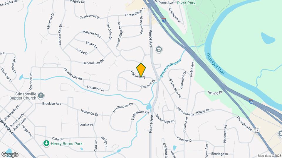 2728 Pierce Dr N Map and Location Details