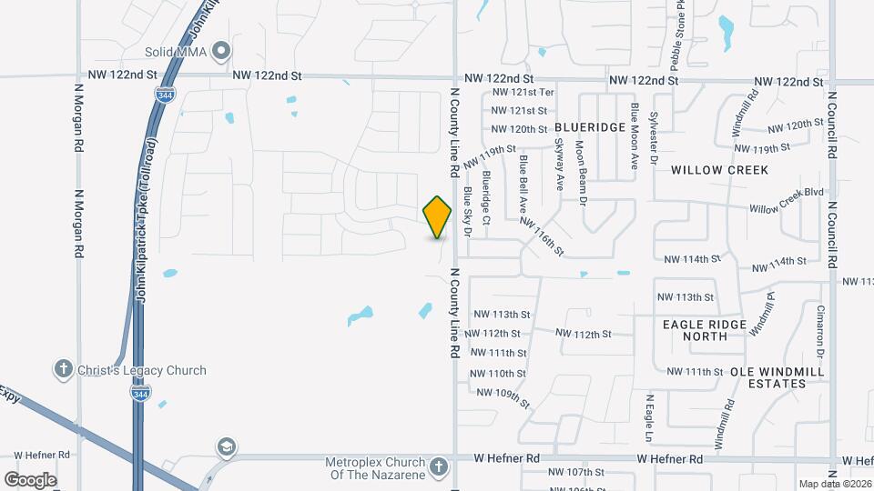 11609 Mackenzie Wy Map and Location Details