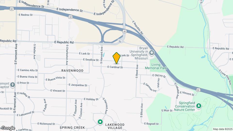 2151 E Cardinal St Map and Location Details