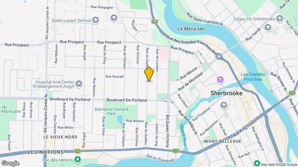 450 Du Québec Rue Map and Location Details