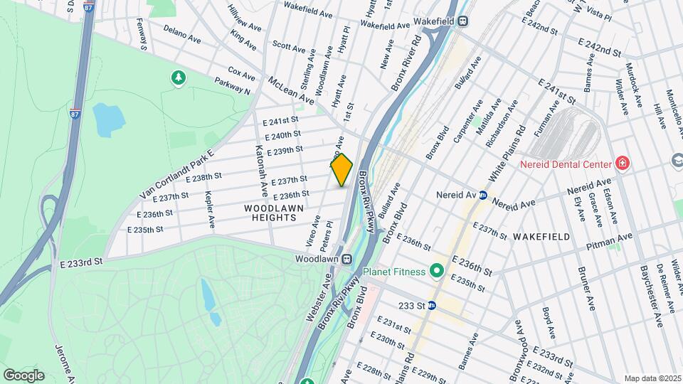 524 E 236th St Map and Location Details