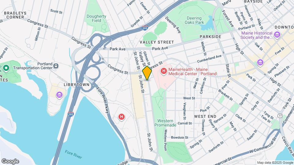 248 Valley St, Unit #1 Map and Location Details
