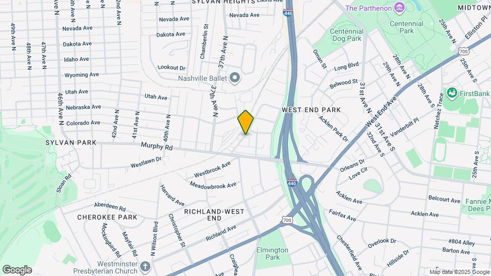 509 Acklen Park Dr Map and Location Details