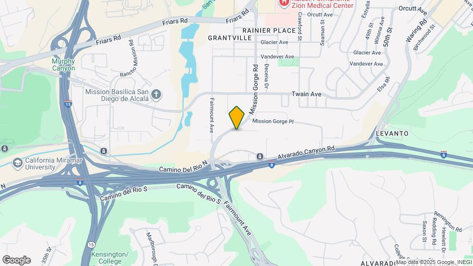 Alvarado Creek Apartments Map and Location Details