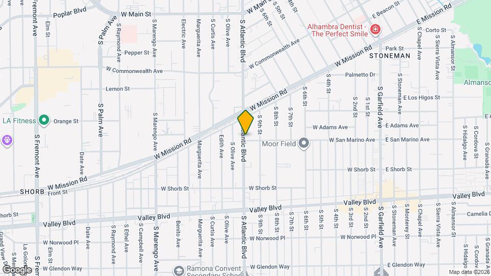 810 S Atlantic Blvd Map and Location Details