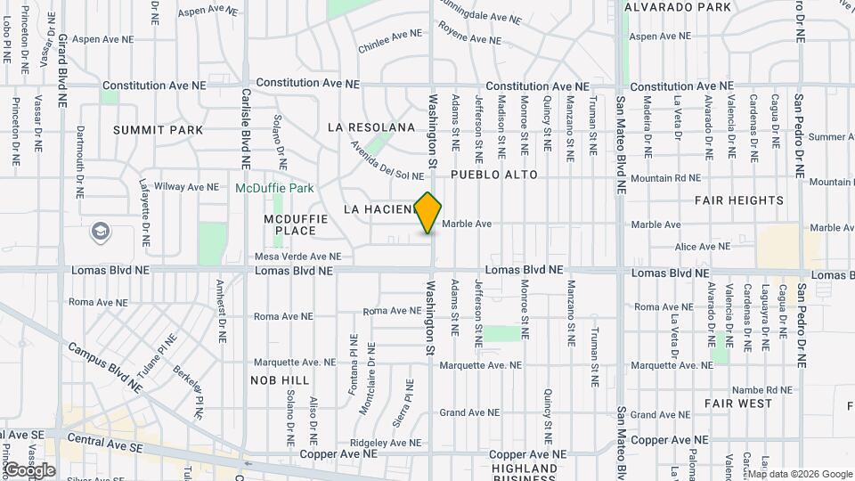 4161 Mesa Verde Ave NE, Unit MV Unit 1 Mapa y Detalles de la Ubicación