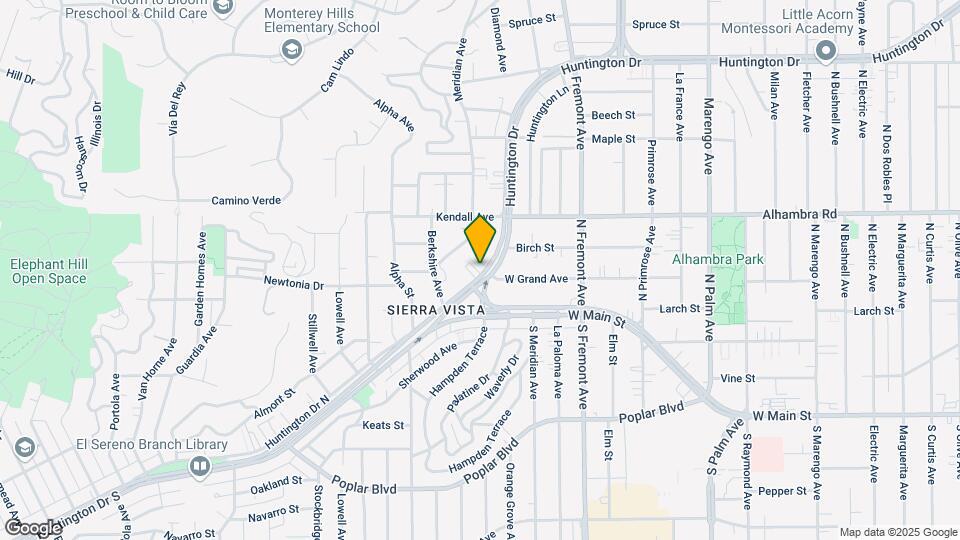 5659 Huntington Dr N Map and Location Details