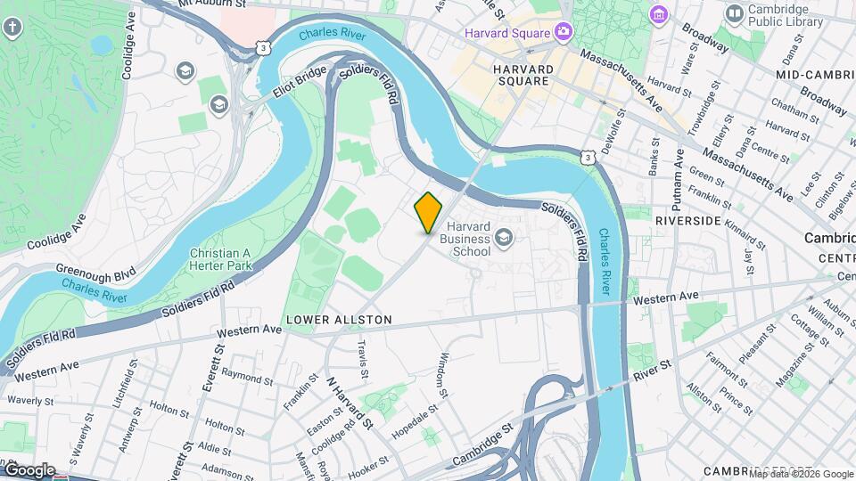 44 Allston St Map and Location Details