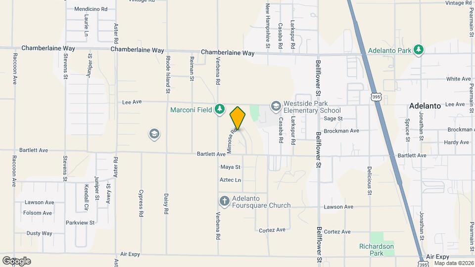 18155 Mimosa Rd Map and Location Details