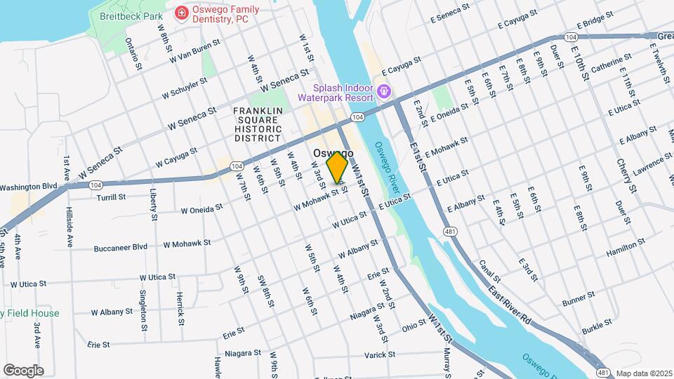 25 W Mohawk St Map and Location Details