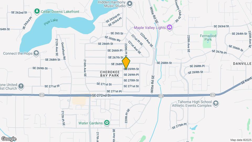 22013 SE 269th St Map and Location Details