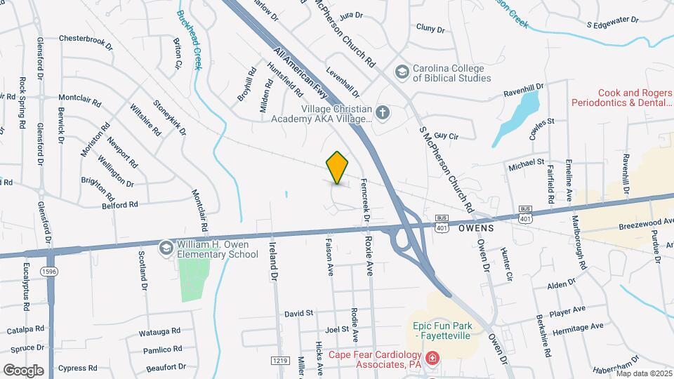 821 Astron Ln Map and Location Details