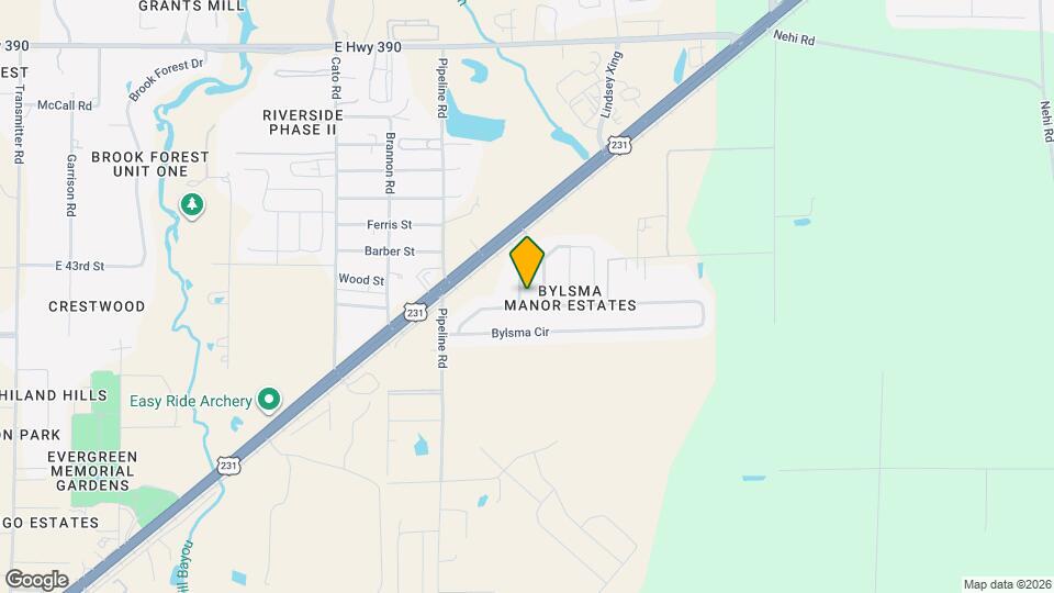 4202 Dairy Farm Rd Map and Location Details