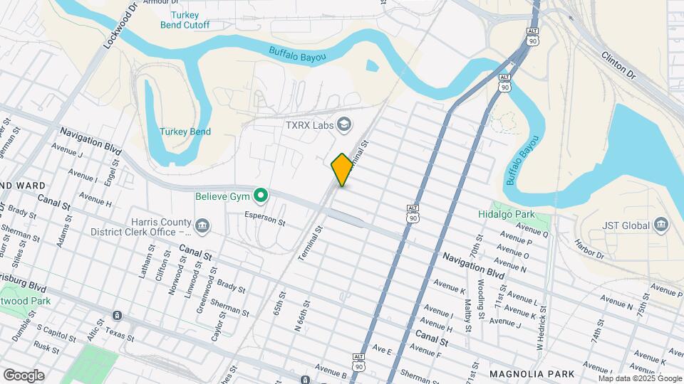 6608 Avenue O Map and Location Details