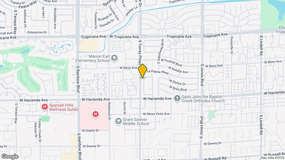 5203 Autumn Sky Rd Map and Location Details