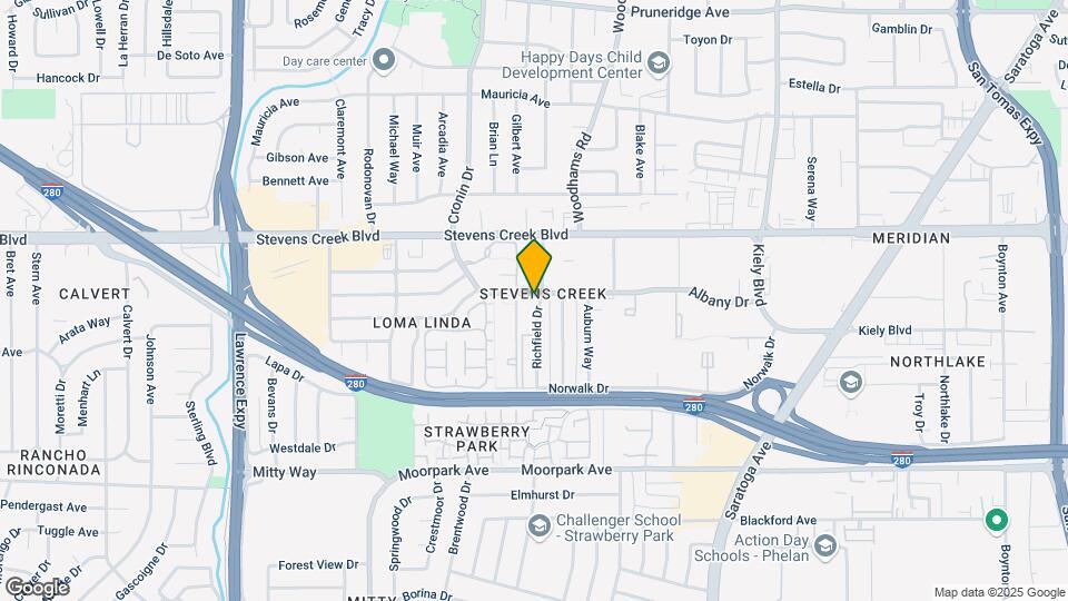 Richfield Park Apartment Mapa y Detalles de la Ubicación